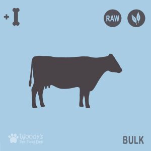 Fresh Raw Beef with Beef Bones - Bulk - Pet Food