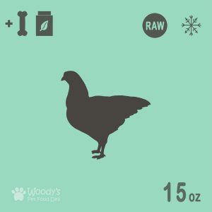 Raw Cornish Hen - Bones, Supplements - Frozen - 15oz - Pet Food