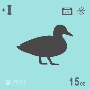 Cooked Duck with Bones - Frozen - 15oz - Pet Food