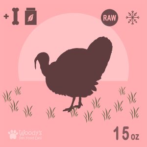 Raw Free Range Turkey with Supplements (15oz)
