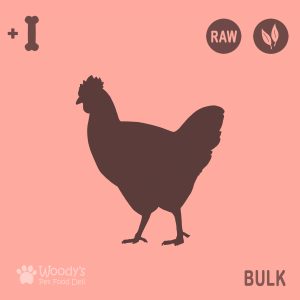 Fresh Raw Chicken with Bones - Bulk - Pet Food