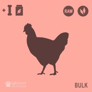 Fresh Raw Chicken with Bones and Supplements - Bulk - Pet Food